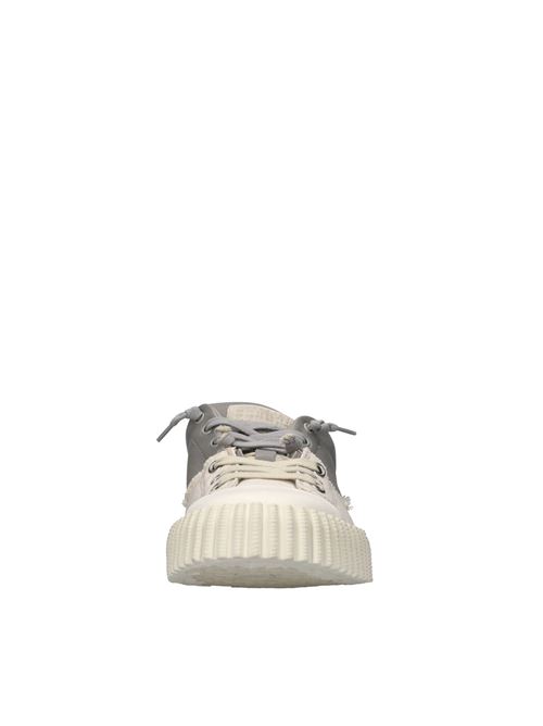 Sneakers in pelle e tessuto MAISON MARGELA | S57WS0391 P4136BEIGE-GRIGIO